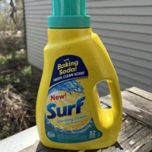 Brand New Surf Sparkling Ocean HE Detergent 32 Loads 50 fl